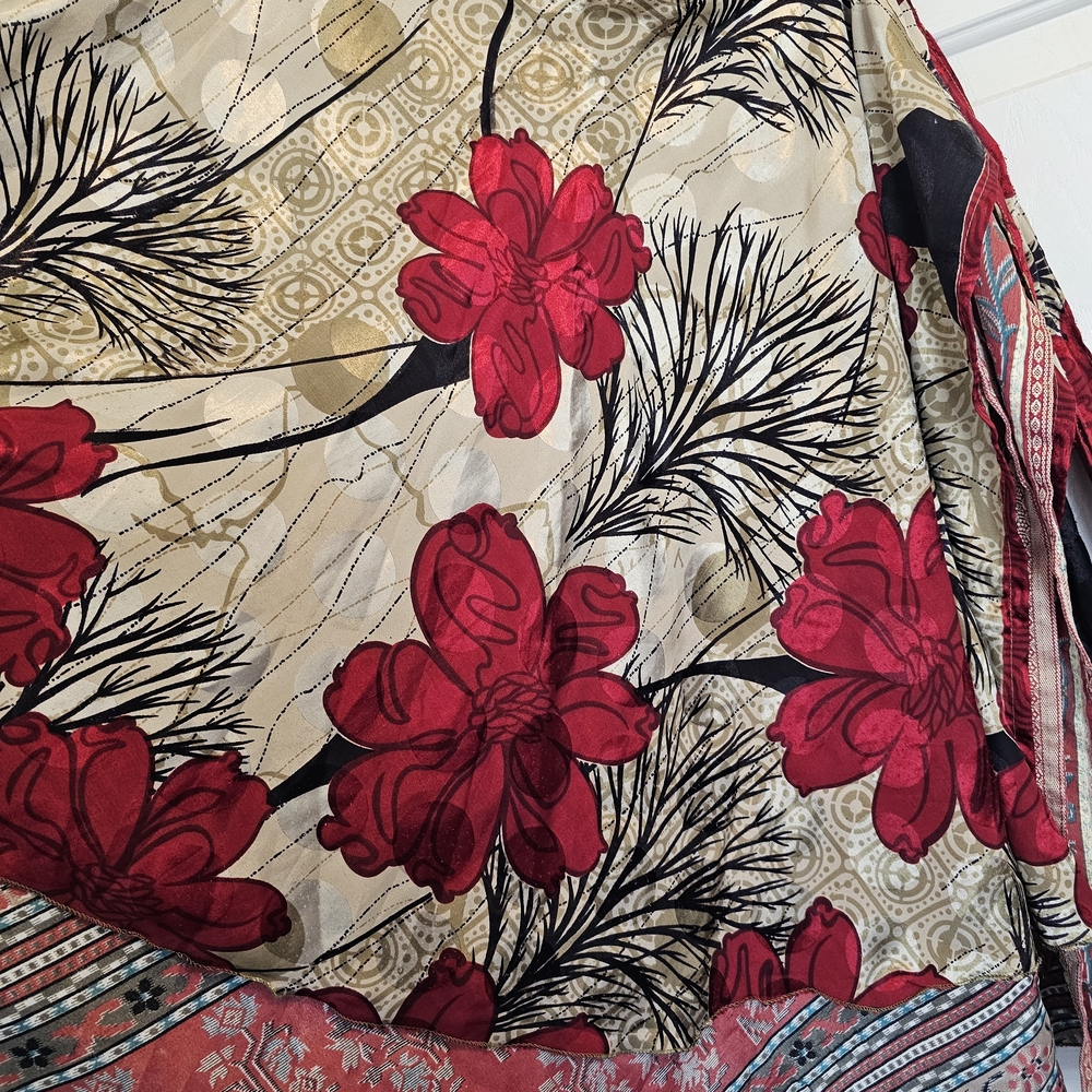 Red Floral Women’s Skirt